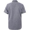 image:imageKYKU Mens Button Down Shirts Short Sleeve Casual Summer Beach Vacation Wedding Shirt Inner Contrast with PocketDark Blue