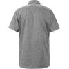 image:imageKYKU Mens Button Down Shirts Short Sleeve Casual Summer Beach Vacation Wedding Shirt Inner Contrast with PocketGrey