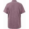 image:imageKYKU Mens Button Down Shirts Short Sleeve Casual Summer Beach Vacation Wedding Shirt Inner Contrast with PocketRed