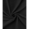 image:imageKYKU Mens Cuban Guayabera Shirt Short Sleeve Button Down Casual Summer Beach Vacation ShirtsBlack