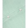 image:imageKYKU Mens Short Sleeve Casual Button Down Shirts Summer Business Dress Shirts DoubleSided Print with PocketMint Green Gingham