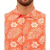 image:imageKYKU Mens Hawaiian Shirts Short Sleeve Button Down Summer Vacation Beach Shirts Pleated Back with PocketOrange Pineapple