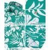 image:imageKYKU Mens Hawaiian Shirts Short Sleeve Button Down Summer Vacation Beach Shirts Pleated Back with PocketTeal White Floral