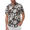 Black White Floral