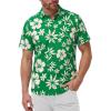 Green White Hibiscus
