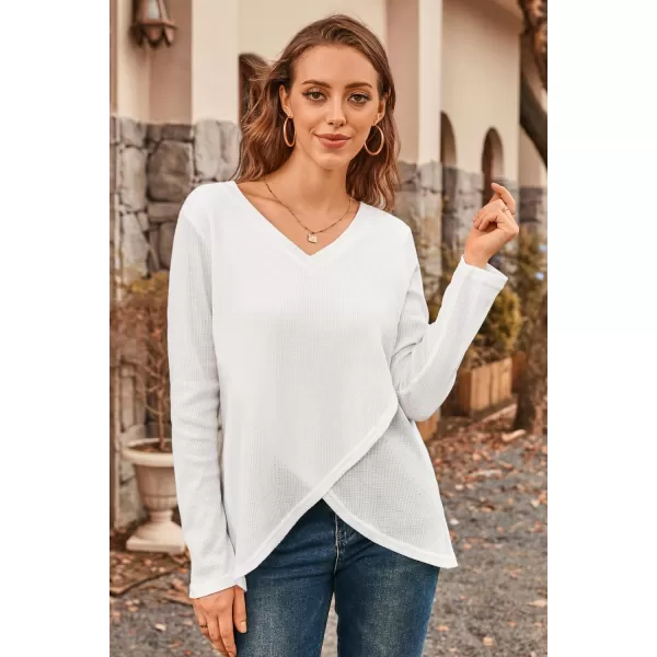 KILIG Womens 2023 Fall Cowl Neck Lightweight Sweaters Long Sleeve Button Tunic Tops Sweatshirts