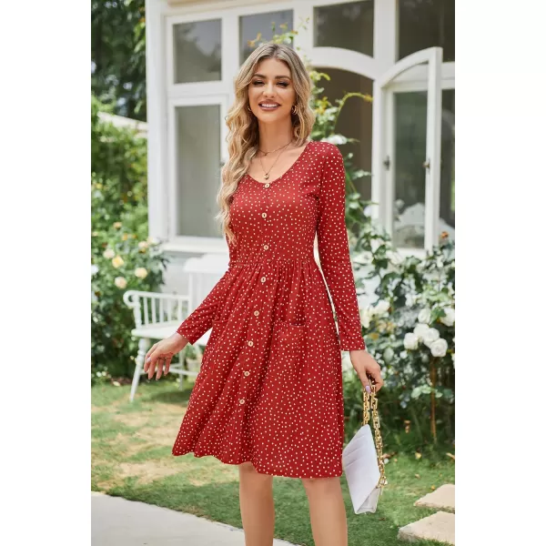 KILIG Women's Summer Casual Sundress Button Sleeveless Spaghetti Strap Dress