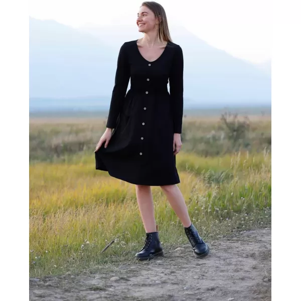 KILIG Women's Summer Casual Sundress Button Sleeveless Spaghetti Strap Dress