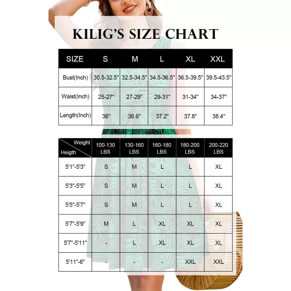 KILIG Womens Summer Dresses Floral Print Casual Soft Pleated Sleeveless Crewneck Tank Sundress Midi for Boho Beach 2024