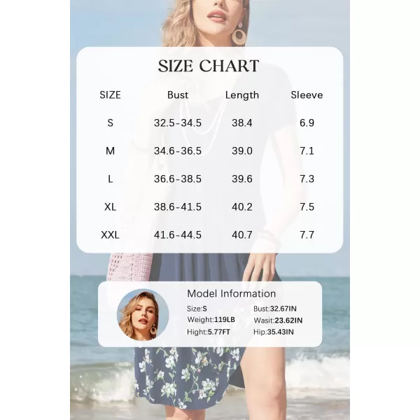 KILIG Womens Summer Dresses Floral Print Casual Soft Pleated Sleeveless Crewneck Tank Sundress Midi for Boho Beach 2024