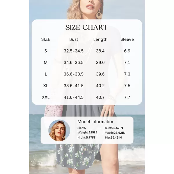 KILIG Womens Summer Dresses Floral Print Casual Soft Pleated Sleeveless Crewneck Tank Sundress Midi for Boho Beach 2024