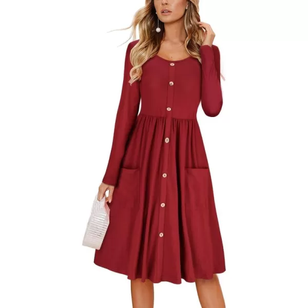 KILIG Women's Summer Casual Sundress Button Sleeveless Spaghetti Strap Dress