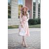 imageKILIG Womens Silky Satin Long Sleeve Tie Front Flowy Formal Wedding Guest Cocktail Party Evening DressesPink01