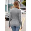 imageKILIG Womens Long Sleeve Fall Mockneck Pullover Sweater Fitting Basic Turtleneck Sweater Tops Fashion