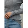 imageKILIG Womens Long Sleeve Fall Mockneck Pullover Sweater Fitting Basic Turtleneck Sweater Tops Fashion
