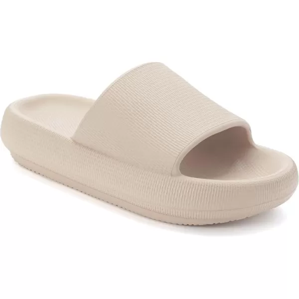 Joomra Pillow Slippers for Women and Men Non Slip Quick Drying Shower Slides Bathroom Sandals | Ultra Cushion | Thick Sole