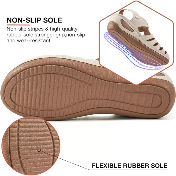 DUOYANGJIASHA Sandals Women Dressy Summer Wedge Sandals for Womens Comfortable Platform Shoes