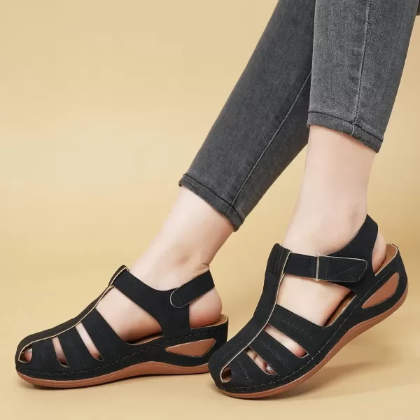DUOYANGJIASHA Sandals Women Dressy Summer Wedge Sandals for Womens Comfortable Platform Shoes