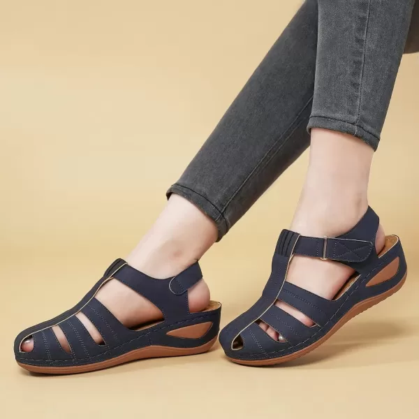 DUOYANGJIASHA Sandals Women Dressy Summer Wedge Sandals for Womens Comfortable Platform Shoes