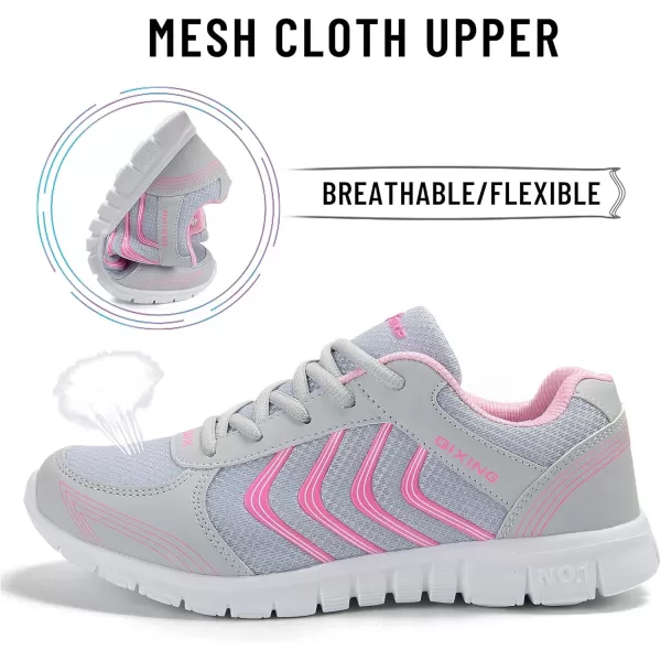 DUOYANGJIASHA Sneakers for Women Running Shoes: Slip On Casual Walking Shoes Non Slip Comfortable Fashion Tennis Shoes Mesh Lightweight Sneaker for Work