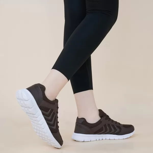 DUOYANGJIASHA Sneakers for Women Running Shoes: Slip On Casual Walking Shoes Non Slip Comfortable Fashion Tennis Shoes Mesh Lightweight Sneaker for Work