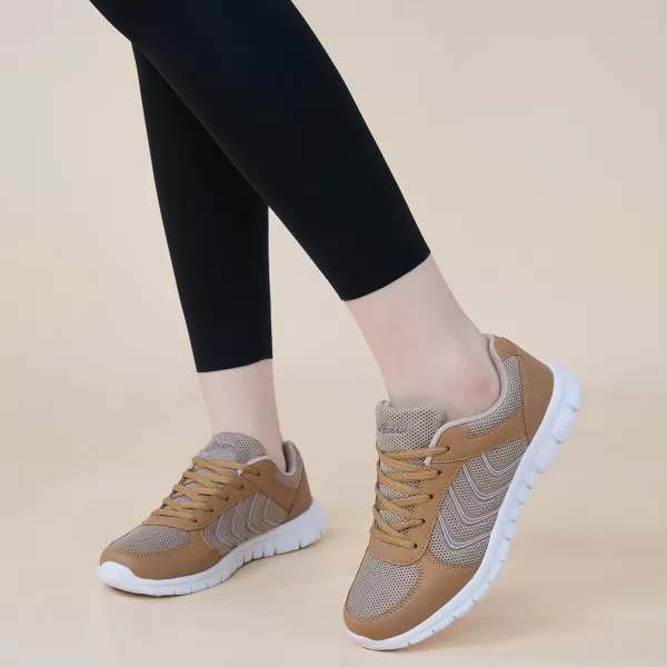 DUOYANGJIASHA Sneakers for Women Running Shoes: Slip On Casual Walking Shoes Non Slip Comfortable Fashion Tennis Shoes Mesh Lightweight Sneaker for Work