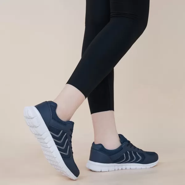 DUOYANGJIASHA Sneakers for Women Running Shoes: Slip On Casual Walking Shoes Non Slip Comfortable Fashion Tennis Shoes Mesh Lightweight Sneaker for Work