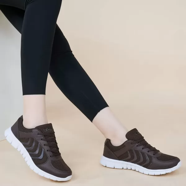 DUOYANGJIASHA Sneakers for Women Running Shoes: Slip On Casual Walking Shoes Non Slip Comfortable Fashion Tennis Shoes Mesh Lightweight Sneaker for Work