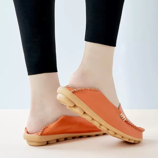 DUOYANGJIASHA Women's Comfortable Loafers Casual Round Toe Moccasins Wild Driving Flats Soft Walking Shoes Women Slip On