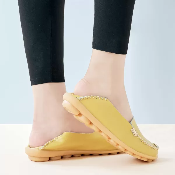 DUOYANGJIASHA Women's Comfortable Loafers Casual Round Toe Moccasins Wild Driving Flats Soft Walking Shoes Women Slip On