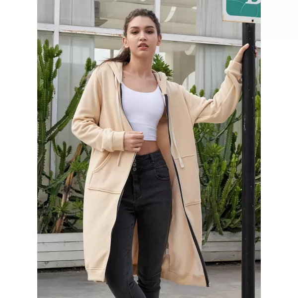 DUOYANGJIASHA Womens Hoodies Fashion Sweatshirts: Full Zip Up Winter Fleece Pullover Hoodies Fall Long Jackets with Pockets