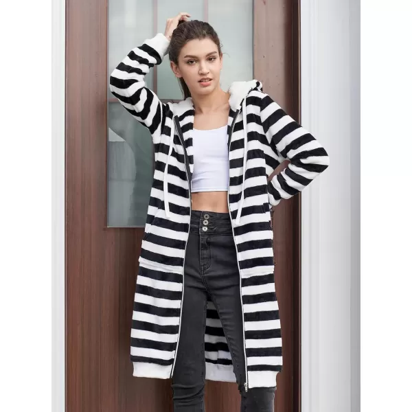DUOYANGJIASHA Womens Hoodies Fashion Sweatshirts: Full Zip Up Winter Fleece Pullover Hoodies Fall Long Jackets with Pockets