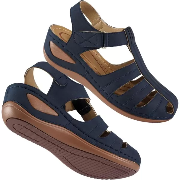 DUOYANGJIASHA Sandals Women Dressy Summer Wedge Sandals for Womens Comfortable Platform Shoes
