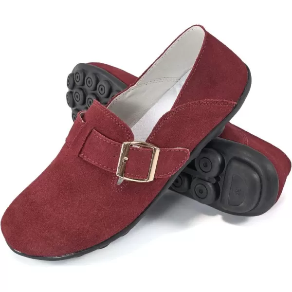 Ecetana Loafers for Women Slip On Shoes Adjustable Casual Comfort Walking Flats Loafers Womens Fashion Round Toe Driving Moccasins Boat Shoes
