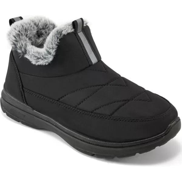 Ecetana Womens Boots Snow Winter Shoes Warm Ankle Booties with Fur Lined Comfortable Outdoor Waterproof Slip on Boots for Women