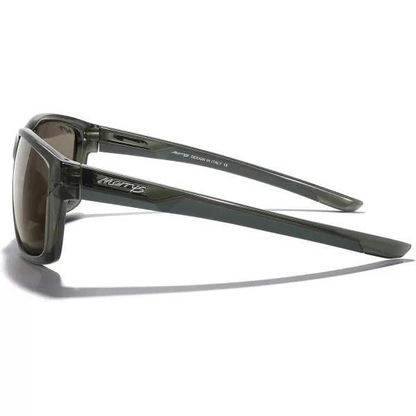 MERRYS Sports Polarized Sunglasses For Men Women Cycling Running Driving Golf Fishing UV400 Protection S9266Tra Green FrameBrown Polarized Lens