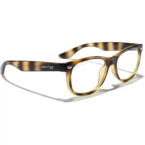 MERRYS Unisex Kids Polarized Sunglasses for kids Children Polarized Retro Sunglasses Age 312Zleopard FrameAntiblue Light Lens