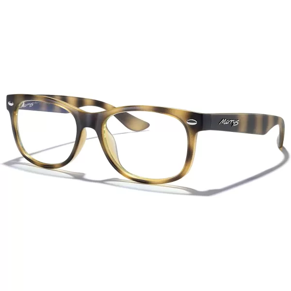 MERRYS Unisex Kids Polarized Sunglasses for kids Children Polarized Retro Sunglasses Age 312Zmatte Leopard FrameAntiblue Light Lens