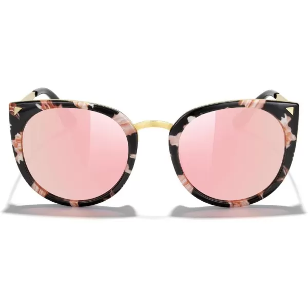 MERRYS Girls Cat Eye Sunglasses for kids Children Polarized Sunglasses S7001Pattern FrameGold MetalPink Mirror Lens
