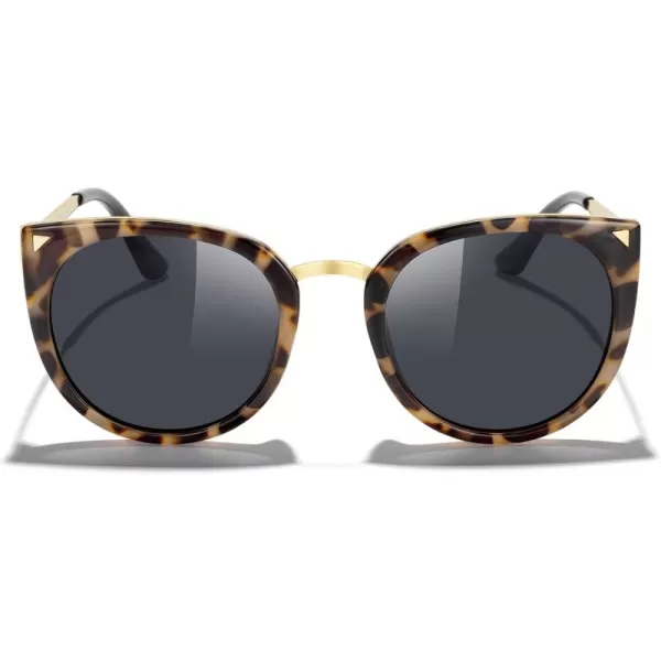 MERRYS Girls Cat Eye Sunglasses for kids Children Polarized Sunglasses S7001Tortoise FrameGold MetalBlack Lens