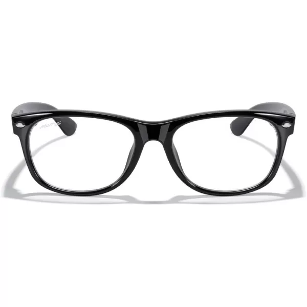 MERRYS Polarized Unisex Shades Sunglasses for Men and Women Vintage Polarized Sun Glasses Mirror LensZblack FrameAntiblue Light Lens