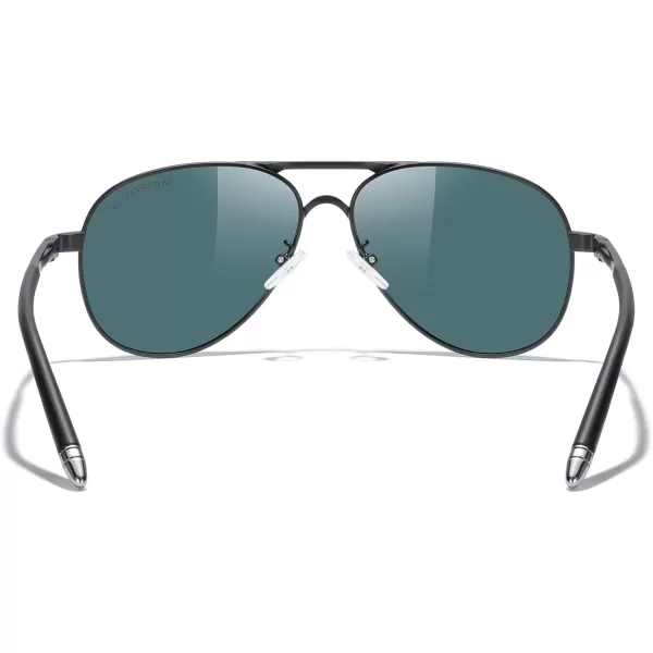 MERRYS Aviator Sunglasses For Men Women Polarized Driving Sun glasses UV400 Protection S8513Black FrameSilver BridgeRed Mirror Lens