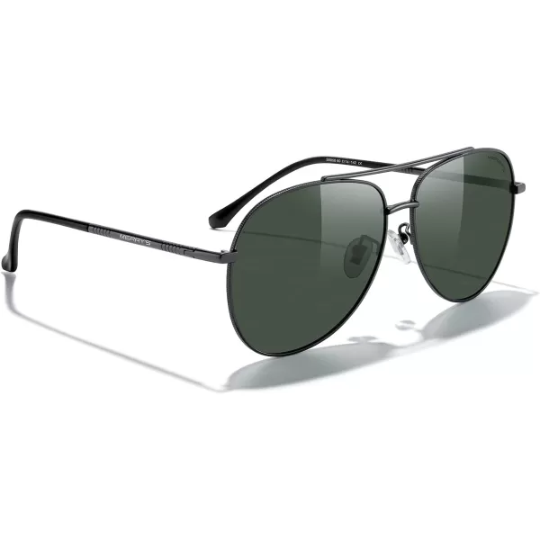 MERRYS Aviator Sunglasses for Women Men Polarized Mirror Lens with Case  Polarized Driving Sun glasses 60 MMGray FrameG15 Lens