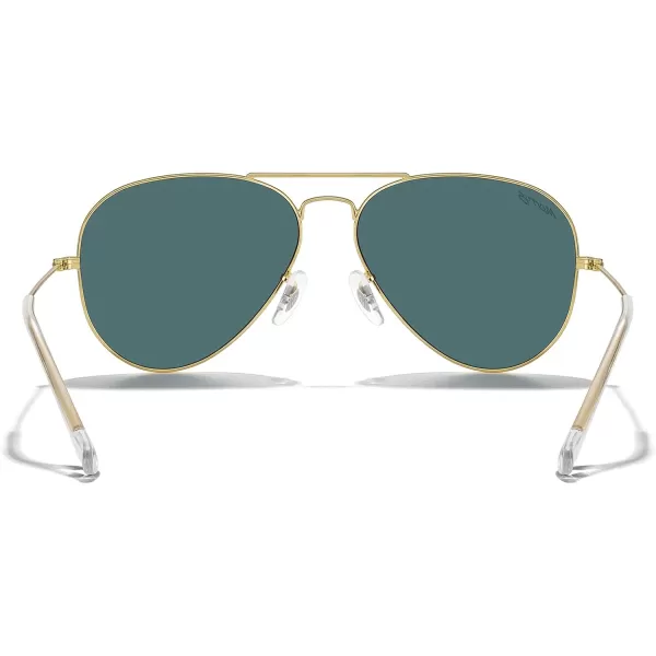 MERRYS Classic Polarized Aviator Sunglasses for Men Women S6025Rose Gold FrameCopper Lens