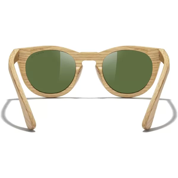 MERRYS Polarized Wooden Coated Floating Sunglasses MensWomens vintage Eyewear S5268Purple