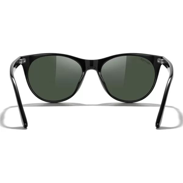MERRYS Retro Round Polarized Sunglasses for Women Fashion Trendy Shades S6185Black FrameGreen Polarized Lens