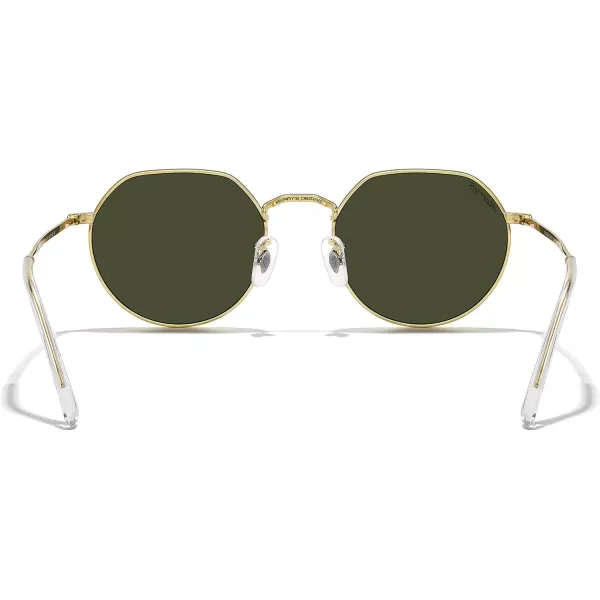 MERRYS Round Polygon Metal Polarized Sunglasses for Women Men Retro Classic Vintage Shades S6565Polished Gold FrameG15 Lens
