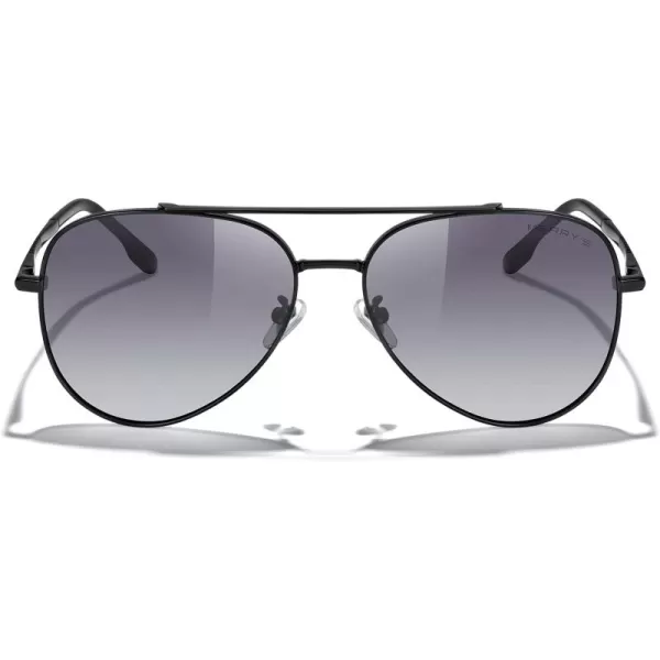 MERRYS Classic Mirrored Aviator Sunglasses for Men Women Polarized Driving Fishing Mens SunglassesBlack FrameGray Gradient Lens
