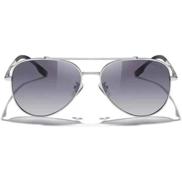 MERRYS Classic Mirrored Aviator Sunglasses for Men Women Polarized Driving Fishing Mens SunglassesSilver FrameGray Gradient Lens