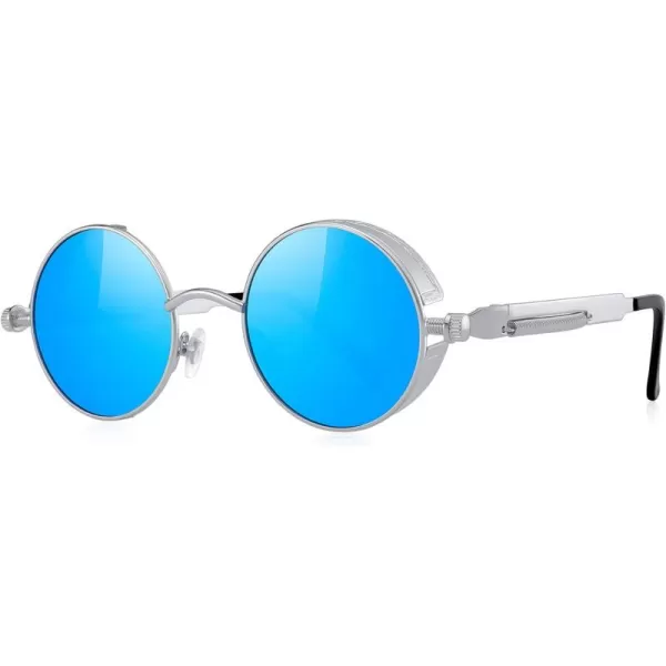 Silver&blue